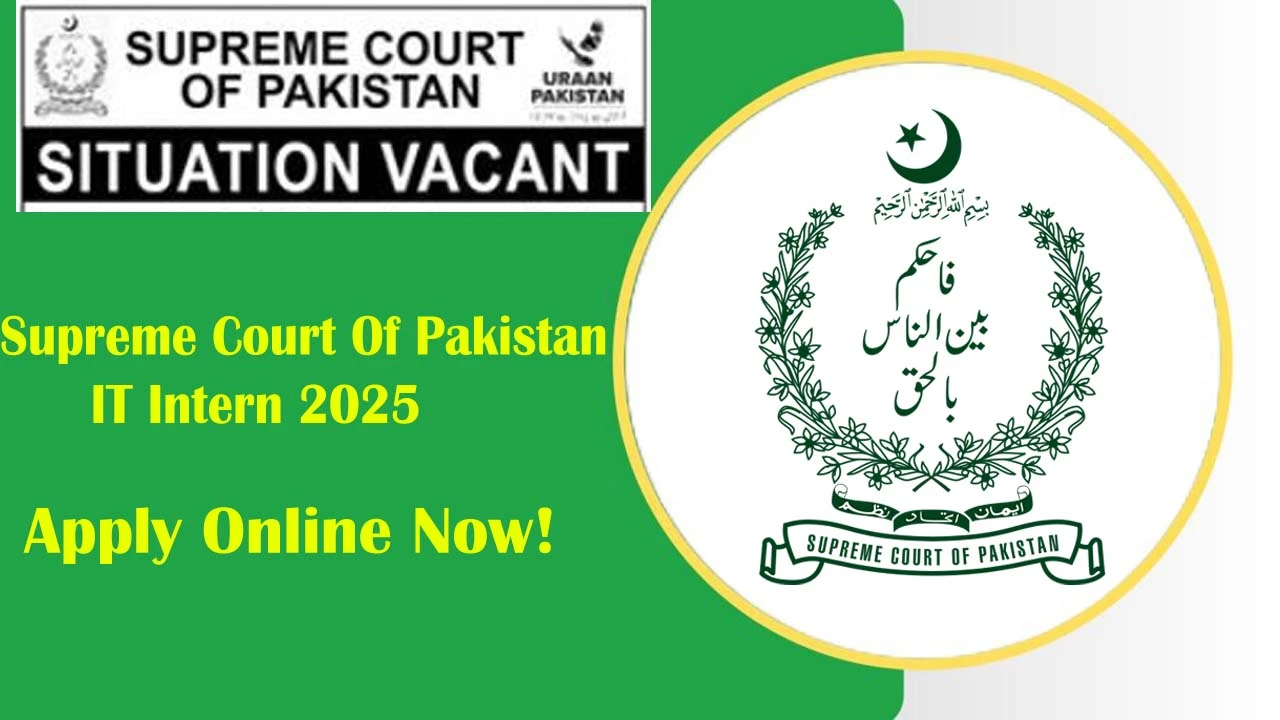 Supreme Court Of Pakistan IT Intern