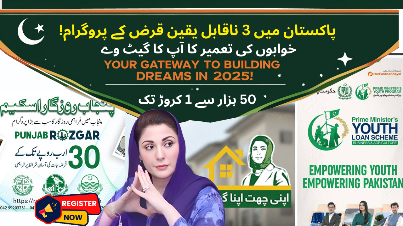 Top 3 Interest-Free Loan Schemes in Pakistan 2025!