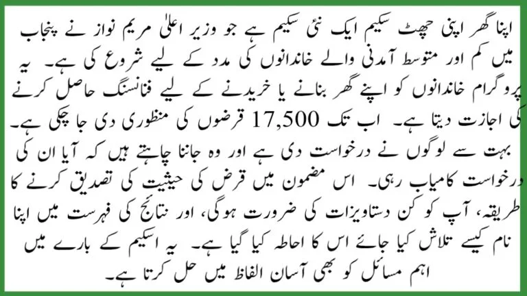 Check Your Apna Ghar Apni Chhat Application Status – Step-by-Step Guide